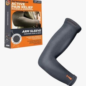 Charcoal Gray Arm Sleeve - Active Pain Relief